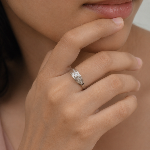 Nova Orbit CZ Ring