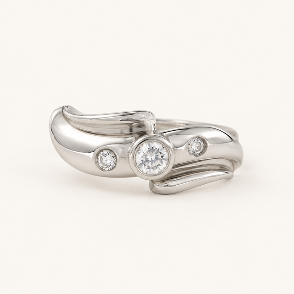 Celestial Flow CZ Ring