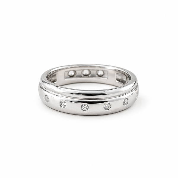 Celestial Dot Band Ring