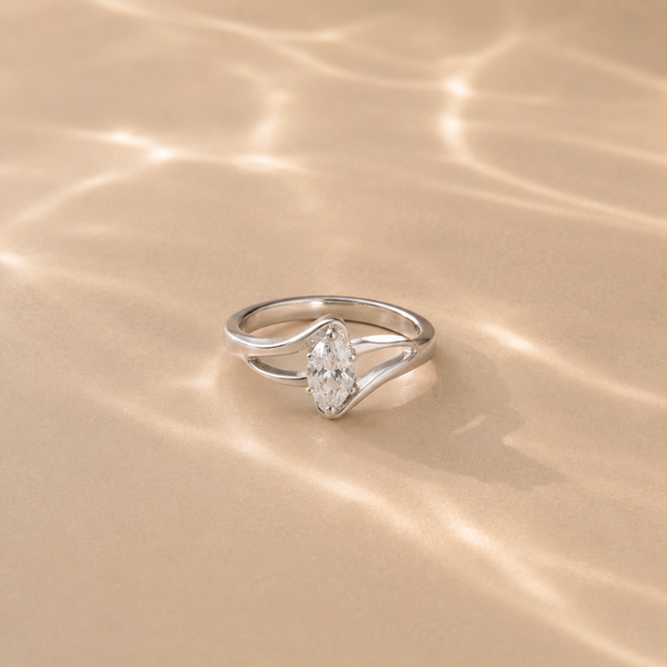 Trinity Solitaire Ring