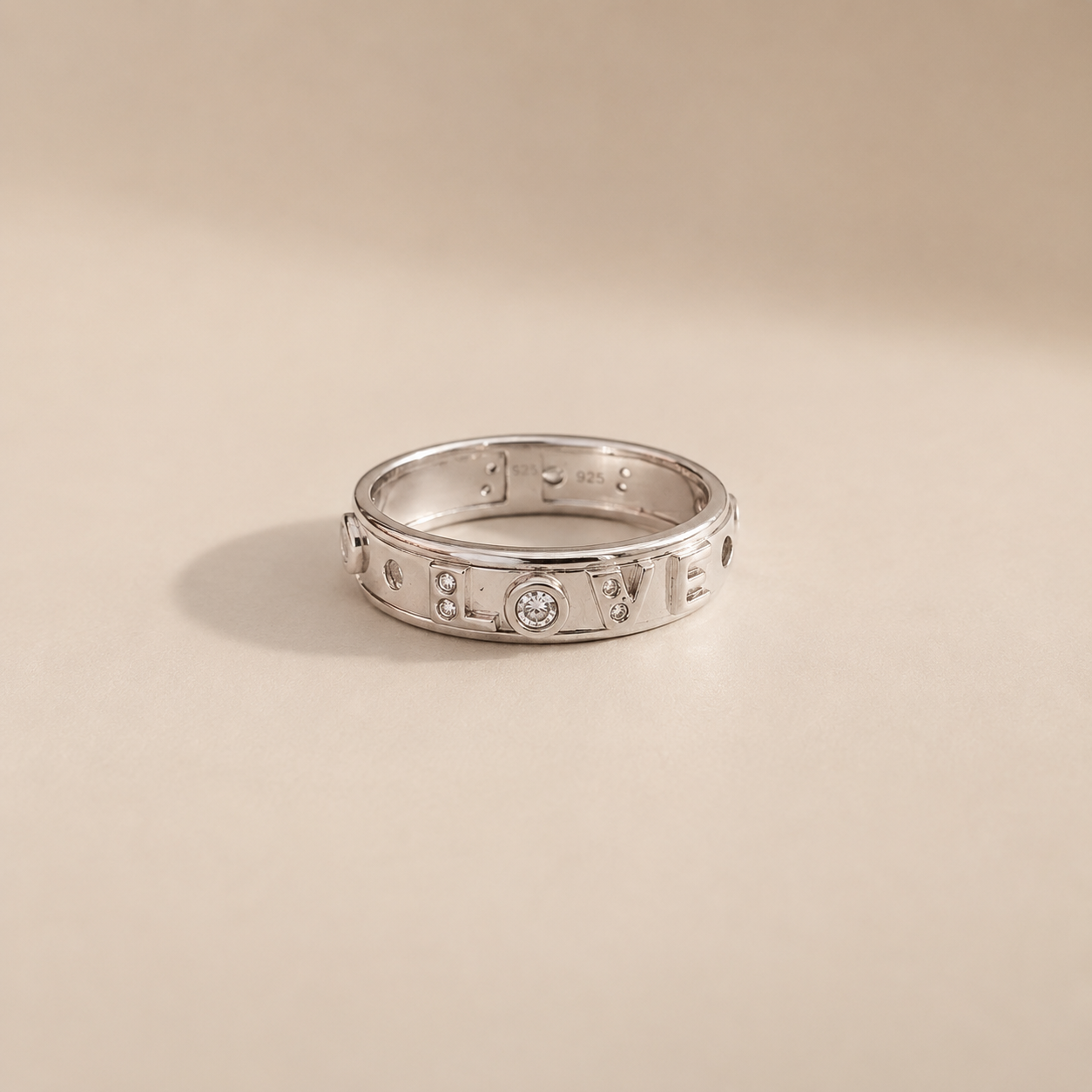 Endless Love Silver Band