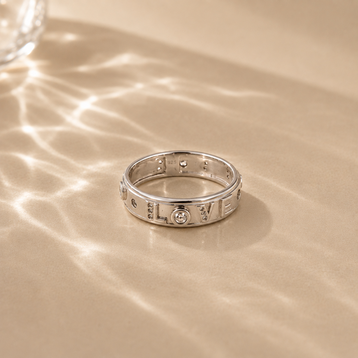 Endless Love Silver Band