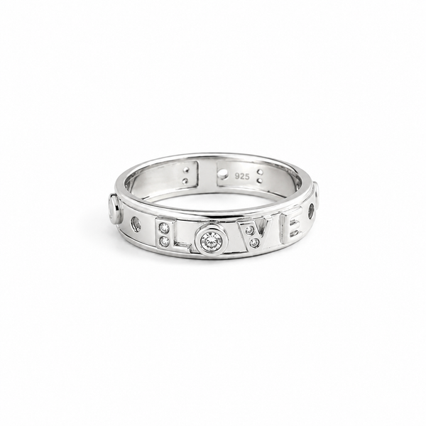 Endless Love Silver Band
