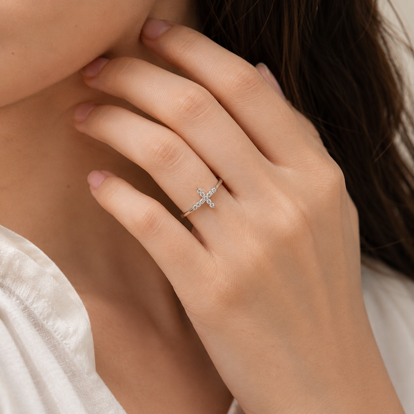 Celestial Cross Ring
