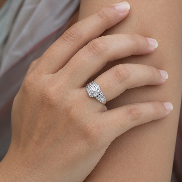 Starlight Cascade Ring