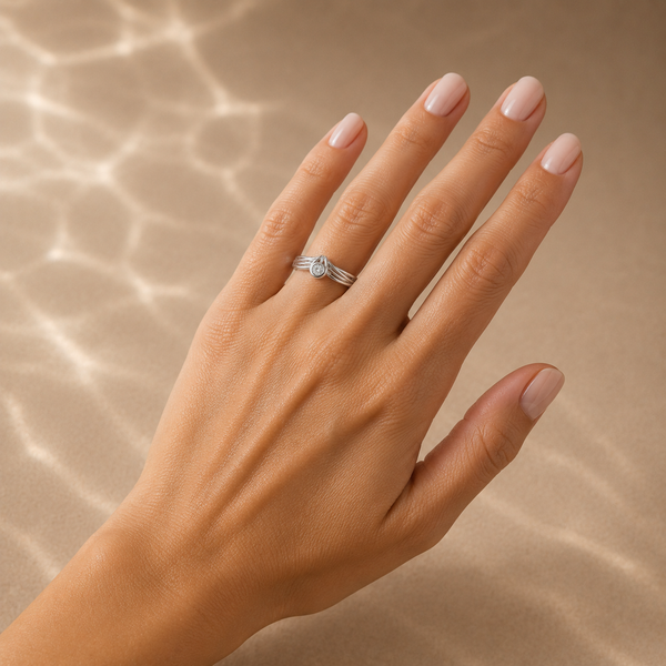 Celestial Drop Ring