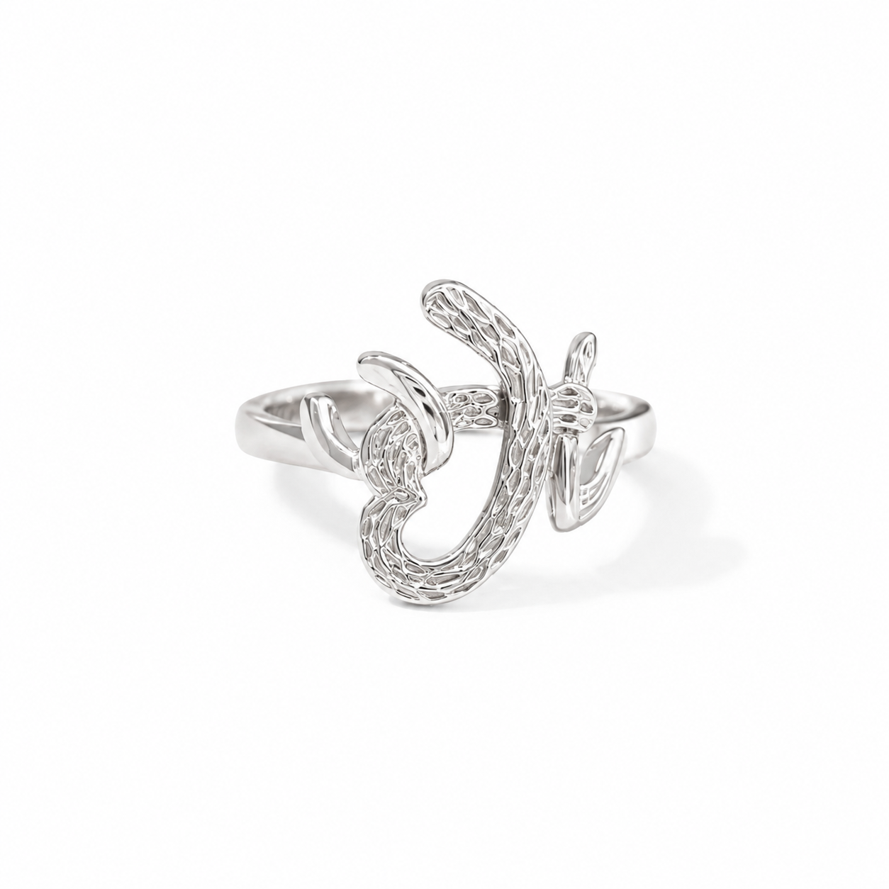 Openwork Butterfly Statement Ring