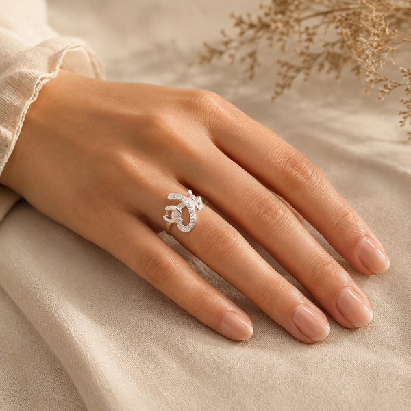 Openwork Butterfly Statement Ring
