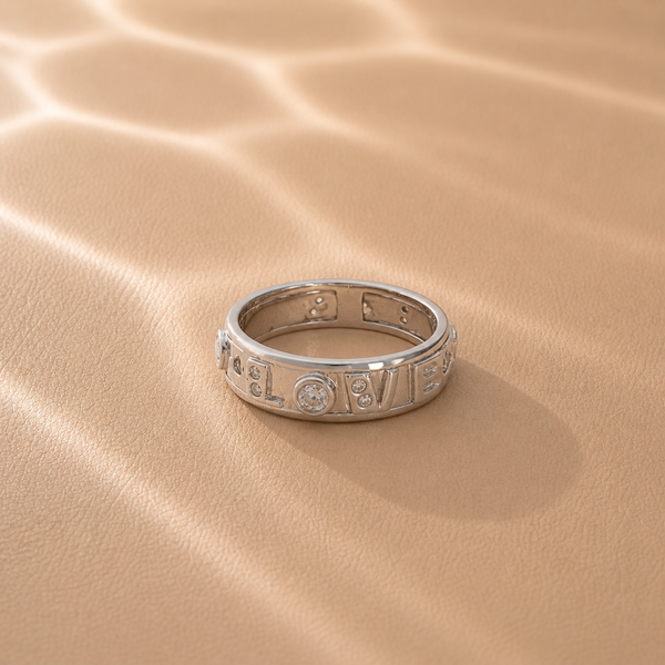 LOVE Eternity Band Ring