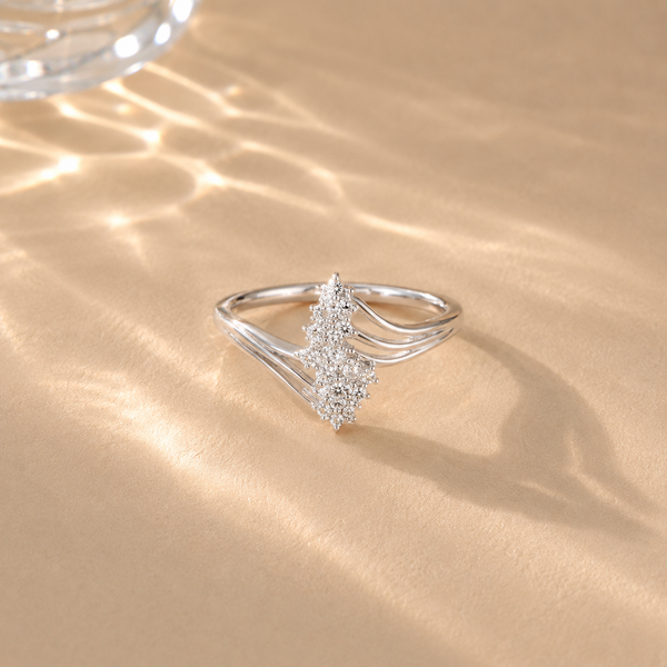 Marquise Cluster CZ Ring