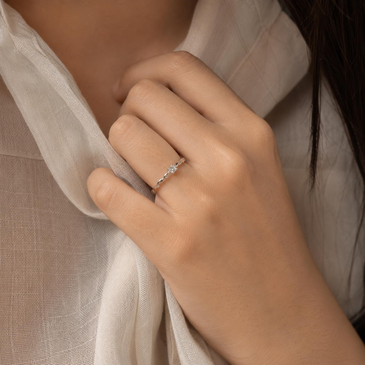 Liora Twist Ring