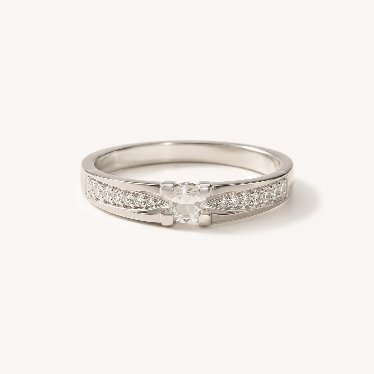 Celeste Pave Promise Ring