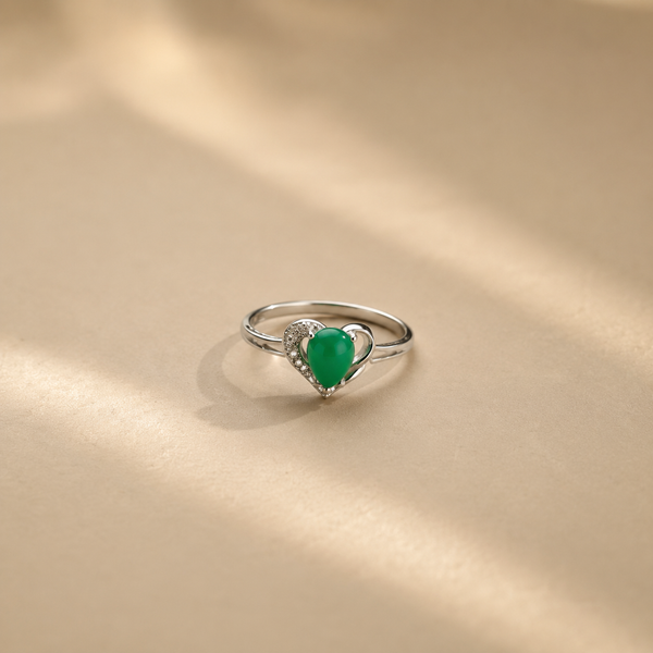 Verdelle Heart Ring
