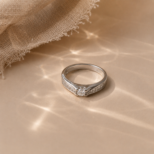 Vintage-Inspired Solitaire Ring