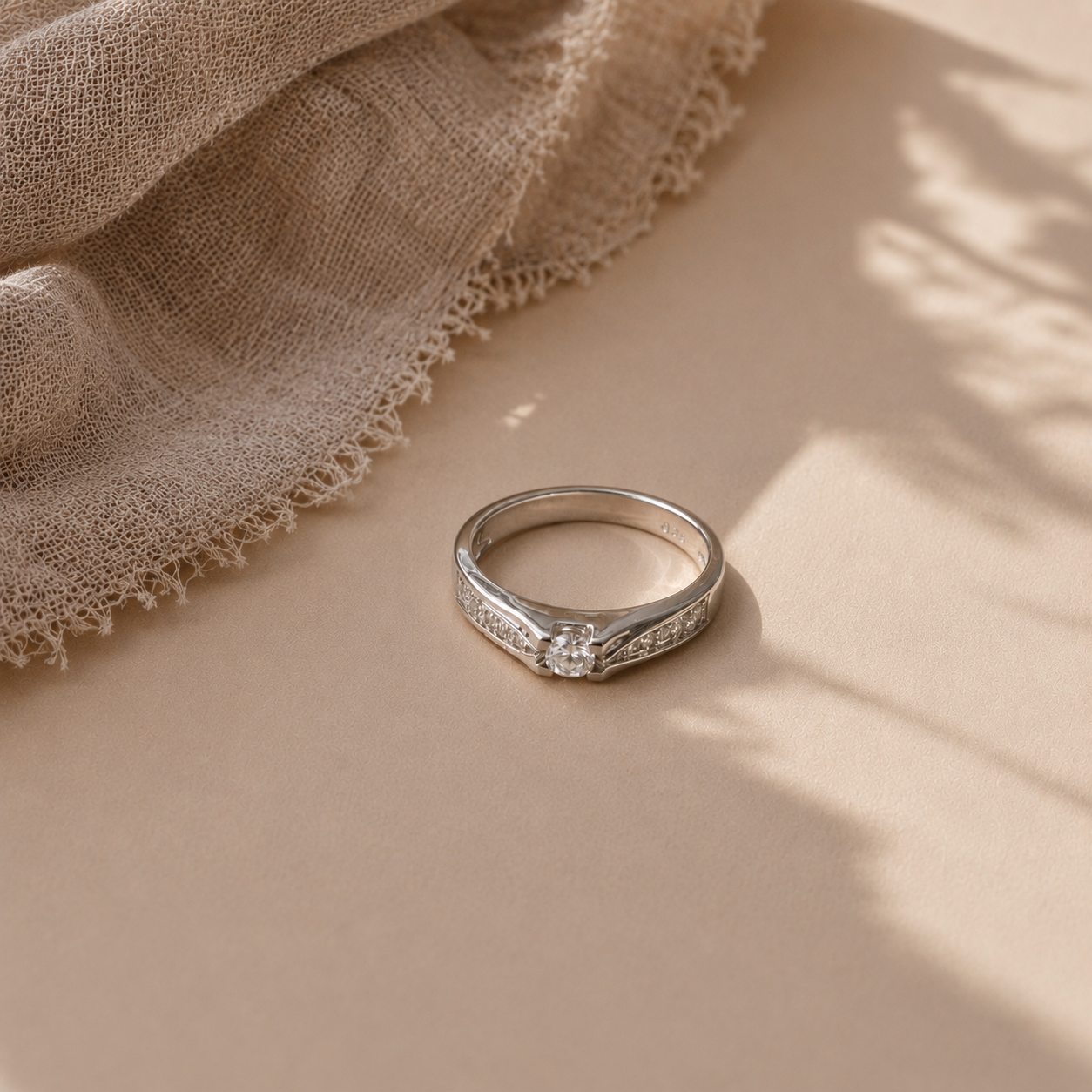 Vintage-Inspired Solitaire Ring