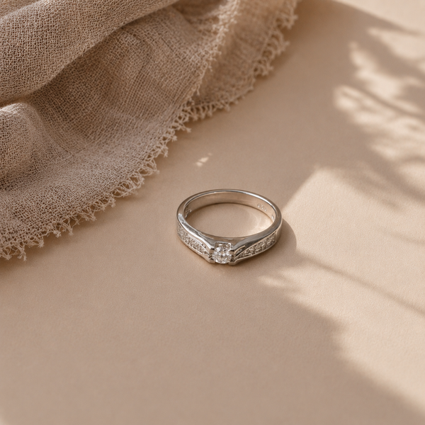 Vintage-Inspired Solitaire Ring