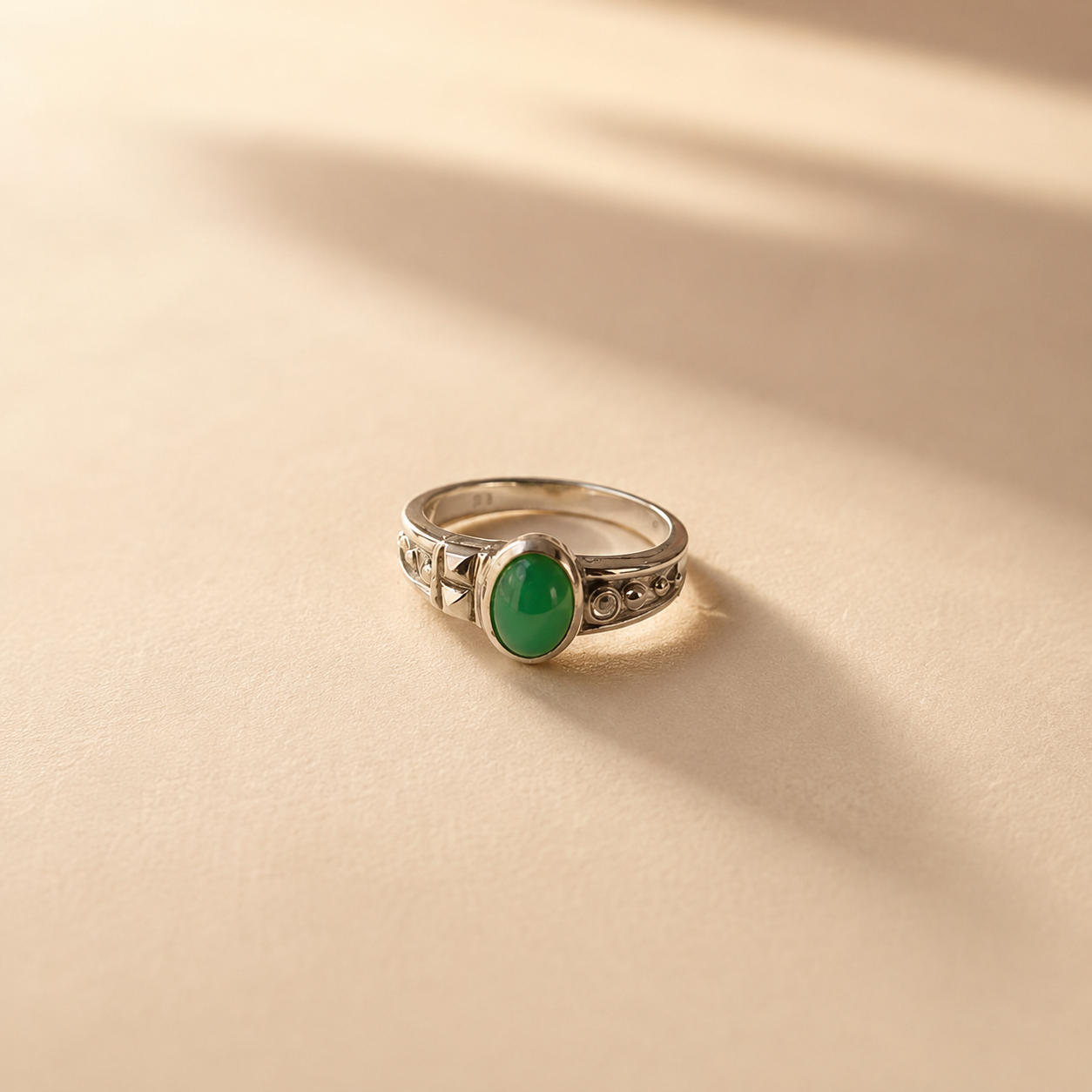 Emerald Heirloom Signet Ring