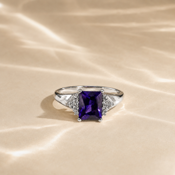 Amethyst Statement Ring