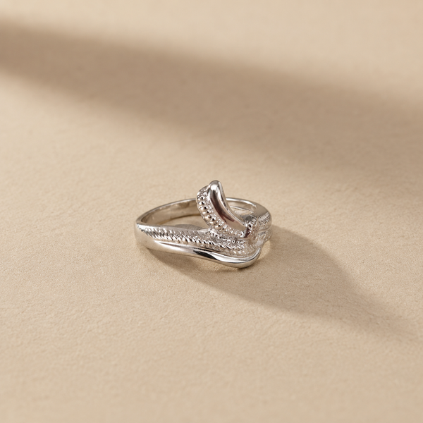 Feather Wrap Statement Ring