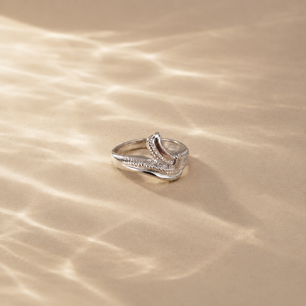 Feather Wrap Statement Ring