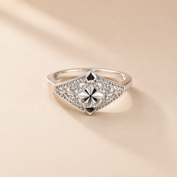 Vintage Filigree Kite Ring