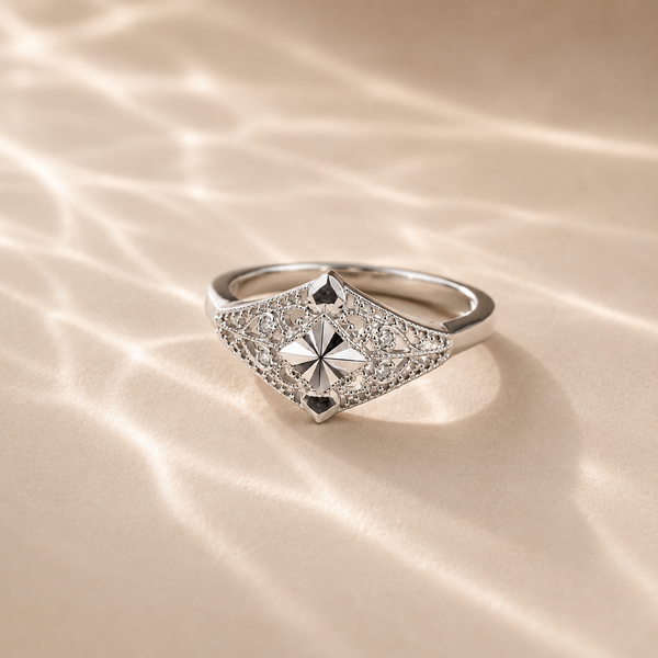Vintage Filigree Kite Ring