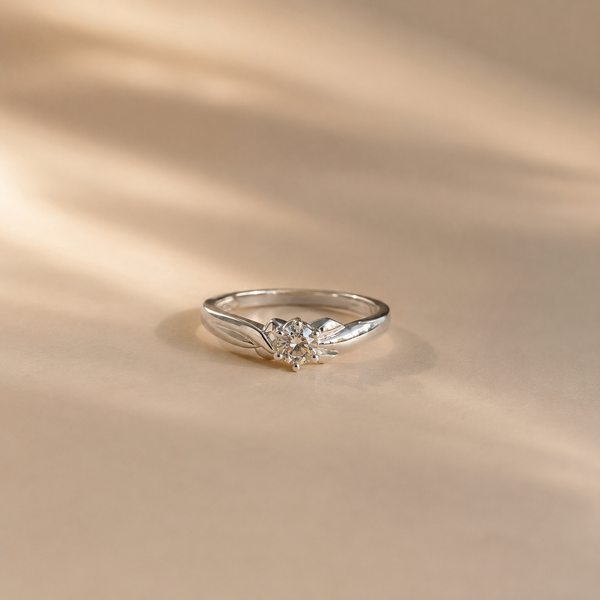 Bloom Solitaire Ring
