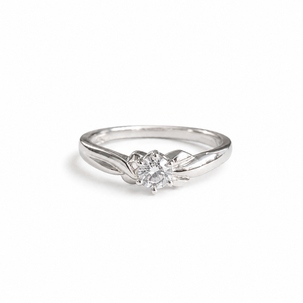 Bloom Solitaire Ring
