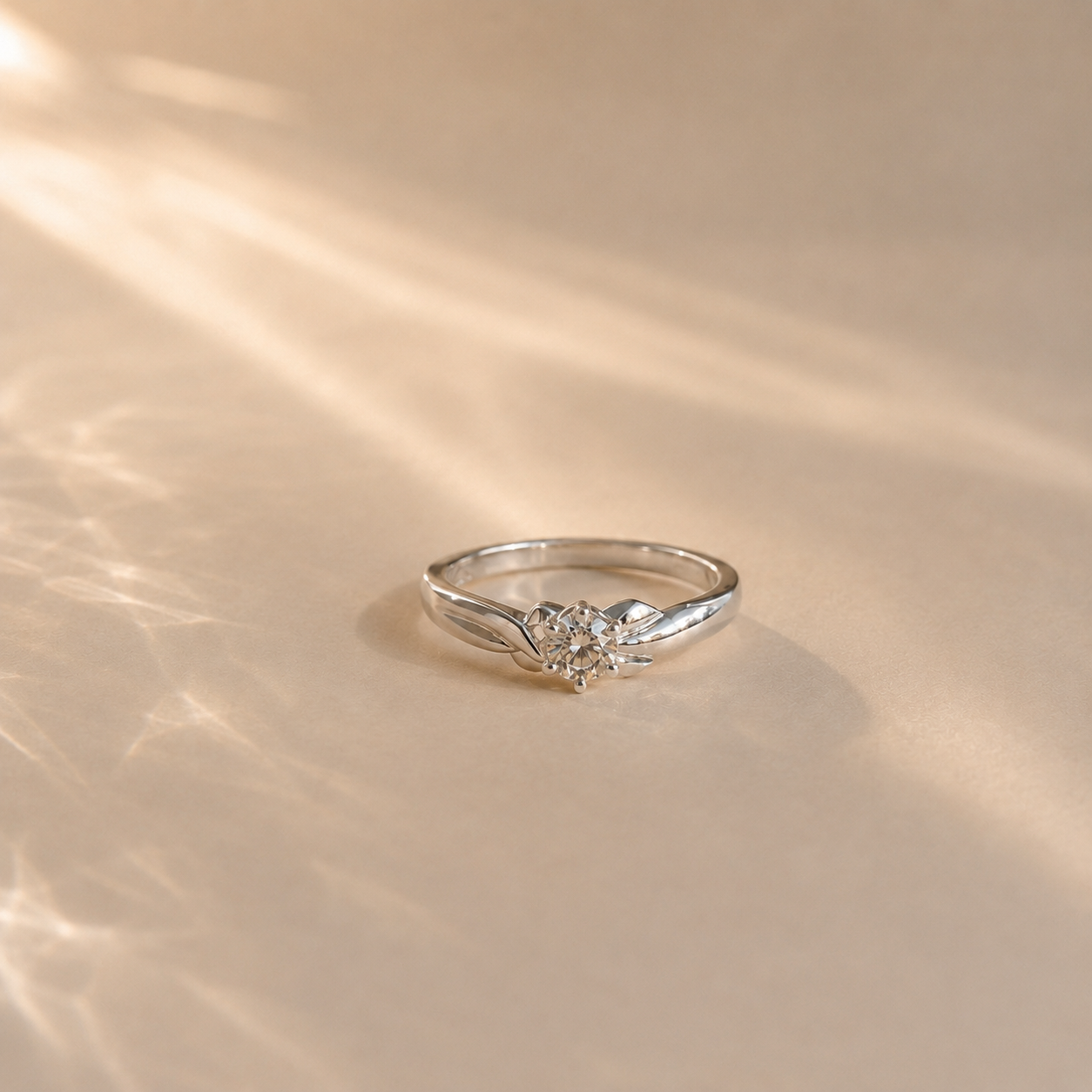 Bloom Solitaire Ring