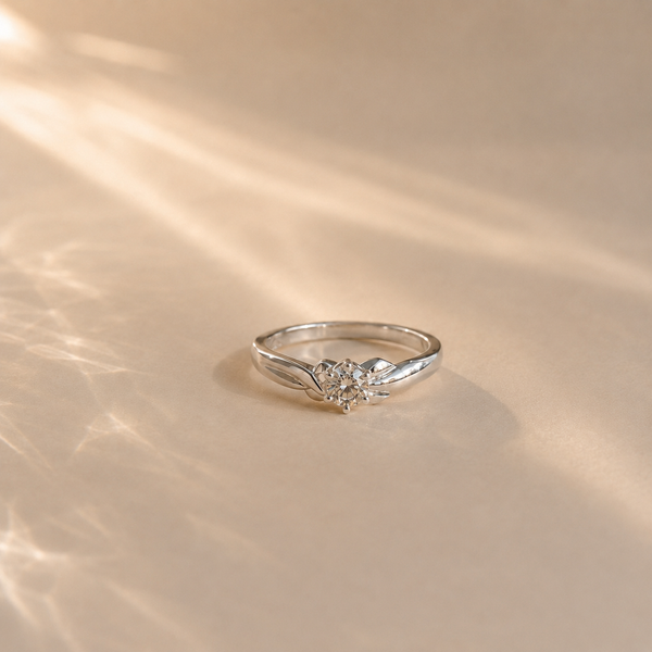 Bloom Solitaire Ring