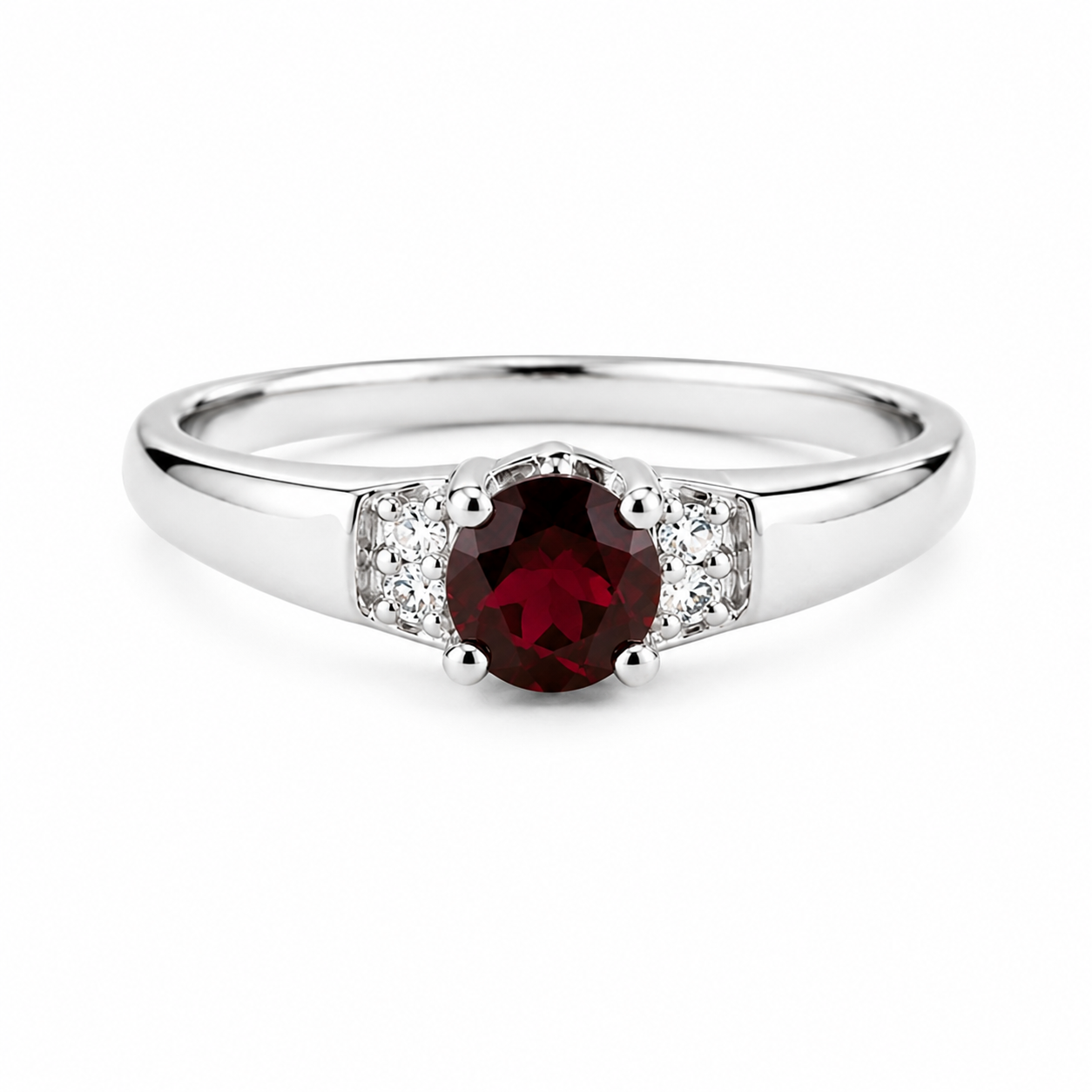 Garnet Grace Ring