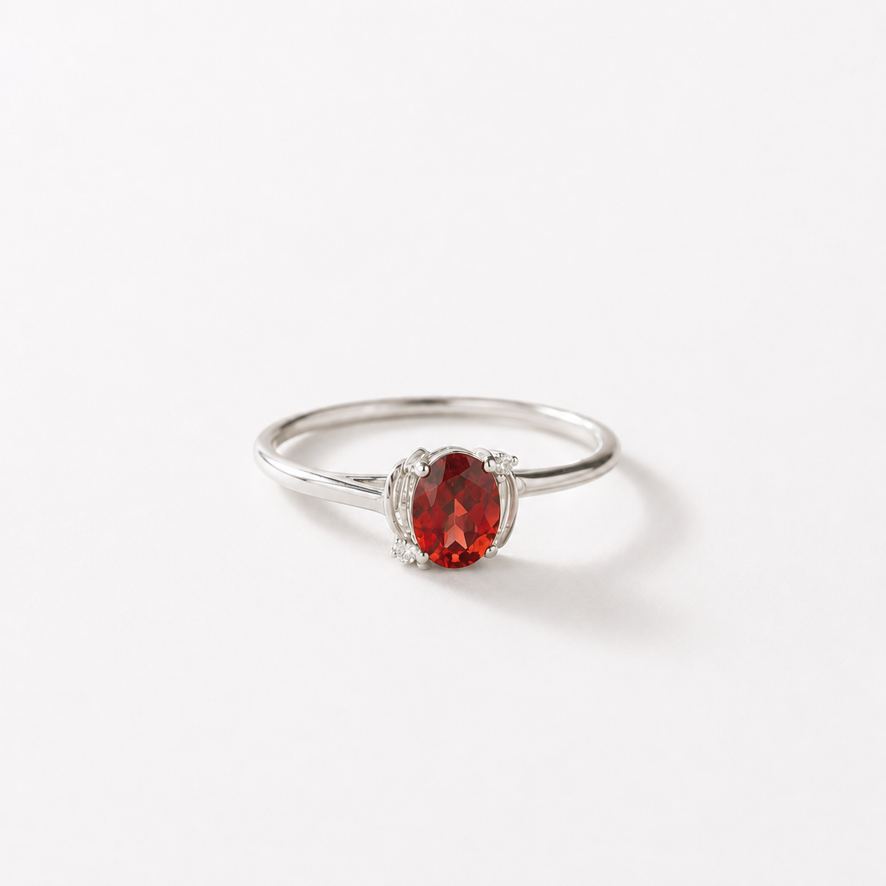 Scarlet Spark Ring