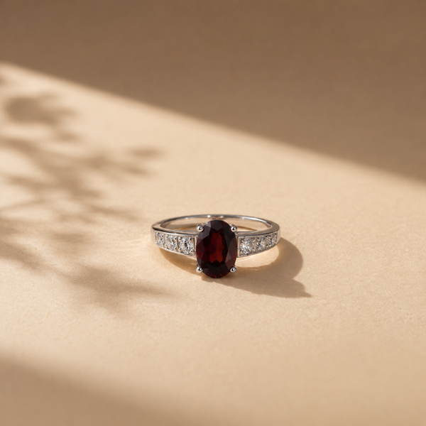 Royal Ember Garnet Ring
