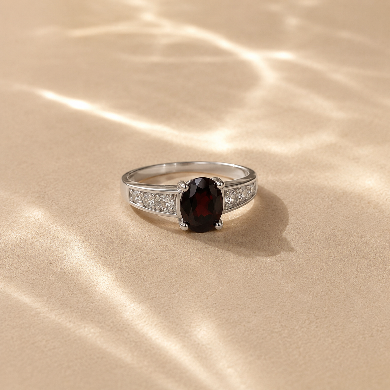 Royal Ember Garnet Ring