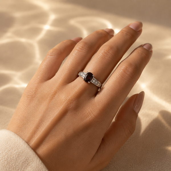 Royal Ember Garnet Ring