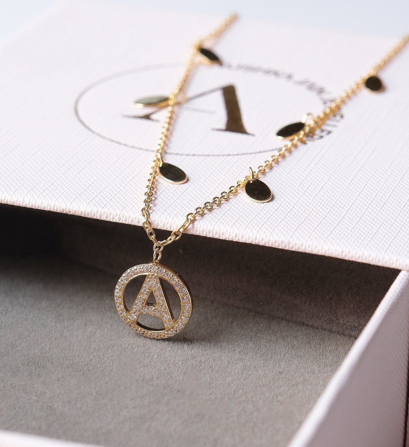 Initial Fame Necklace