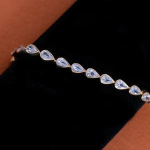 Pear Tennis Bracelet