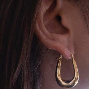 Long Baali Hoops