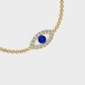 Blue Evil Eye Bracelet