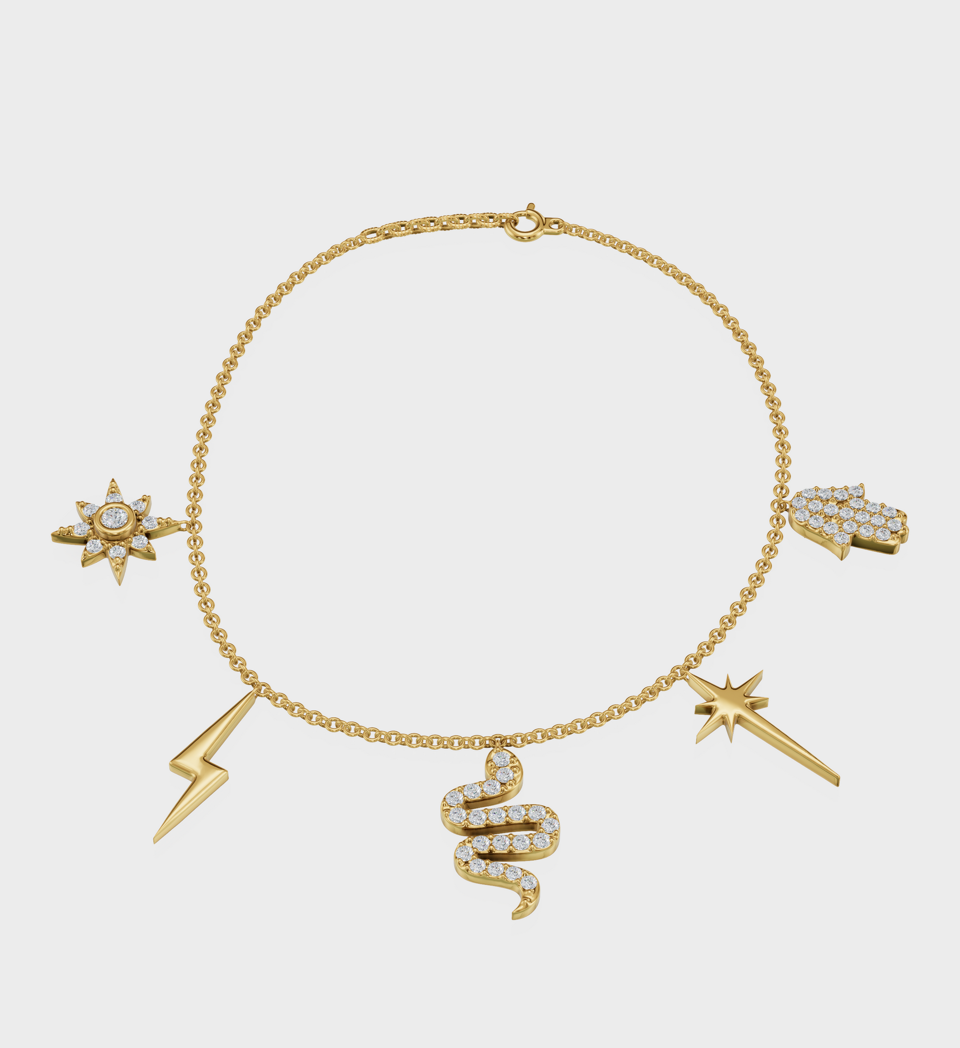 Charm Link Bracelet