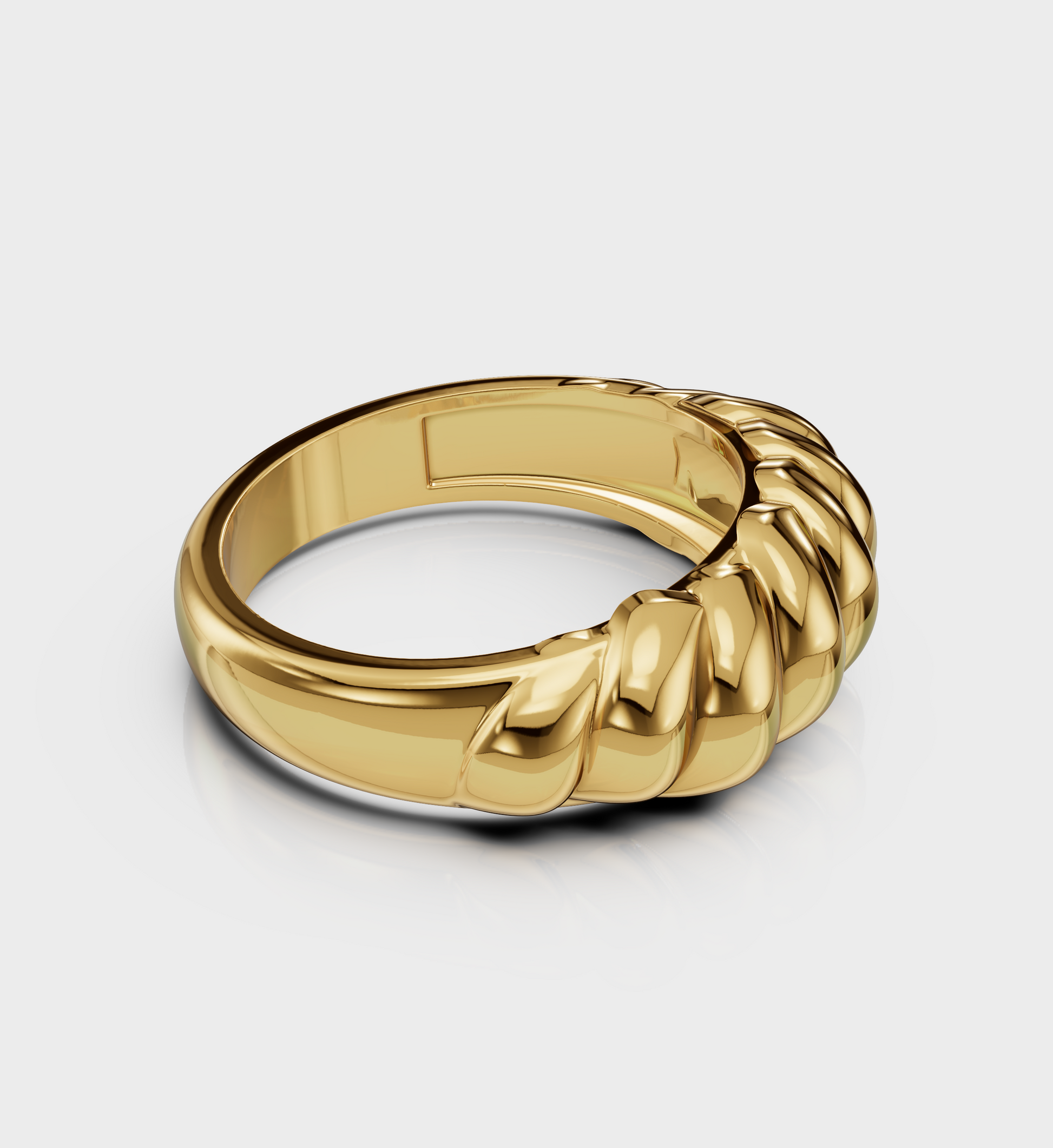 Curved Mound Ring