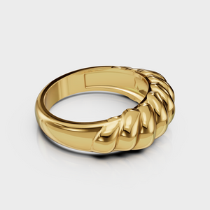 Curved Mound Ring