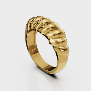 Curved Mound Ring