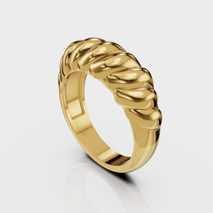 Curved Mound Ring