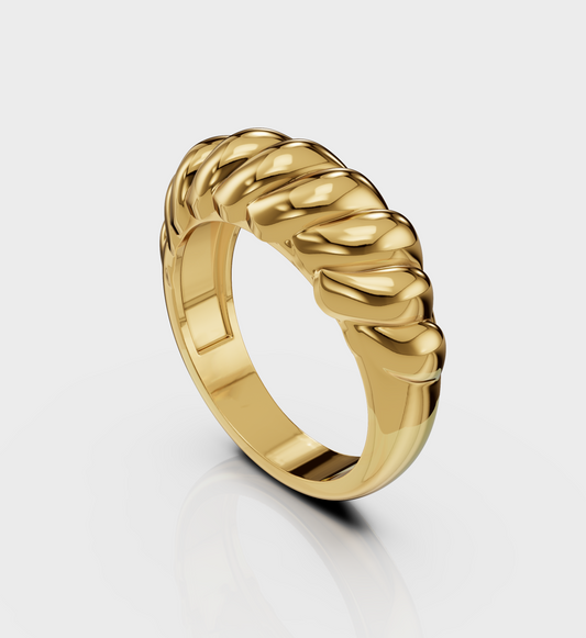 Curved Mound Ring