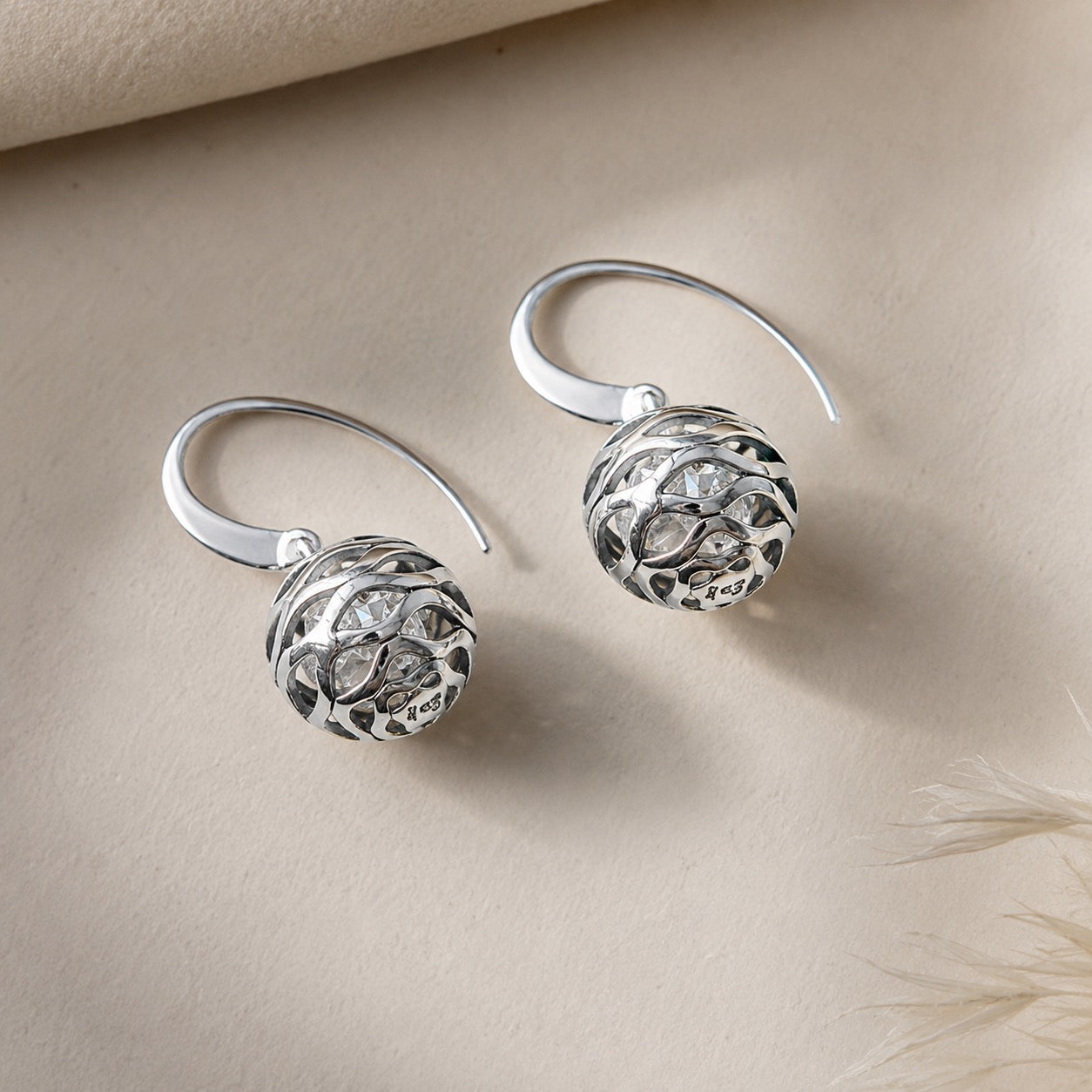 Celeste Orb Hoops