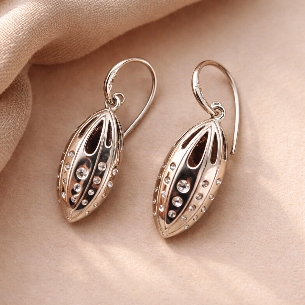 Teardrop Frame Earrings