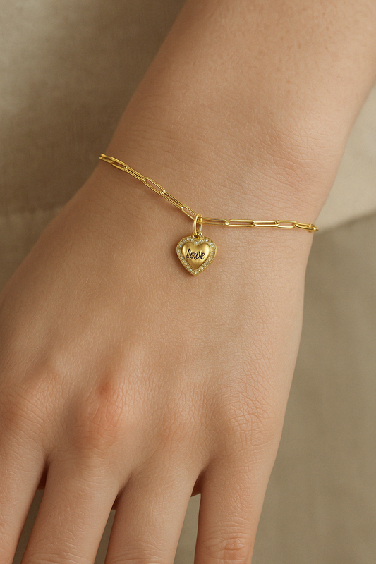 Love Heart Charm