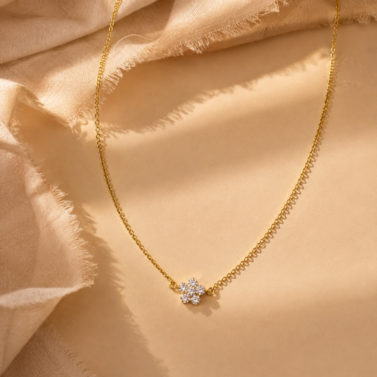 Micro Star Necklace