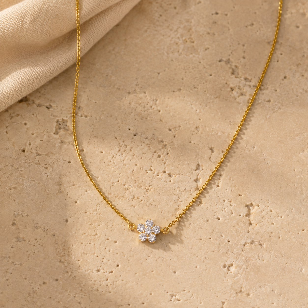 Micro Star Necklace